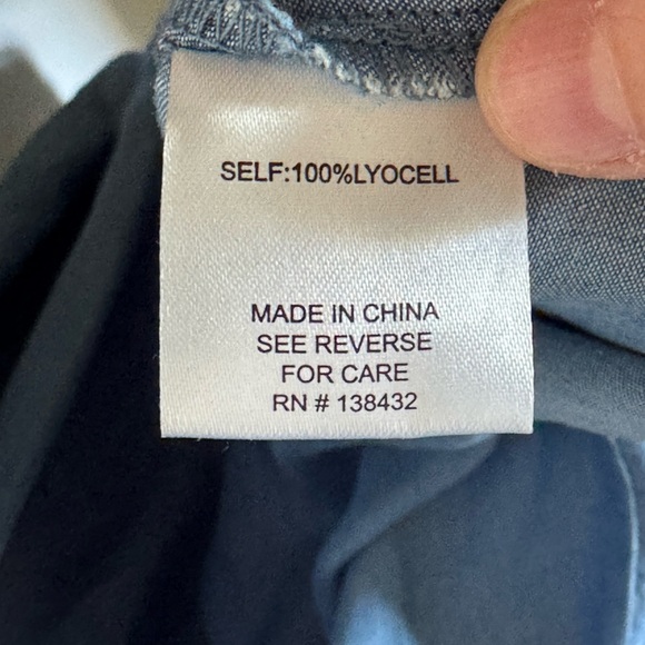 ModCloth size 10 Blue Sleeveless Dress - Picture 7 of 7